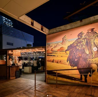 新宿ルミネ1「BBQビアガーデンHello」