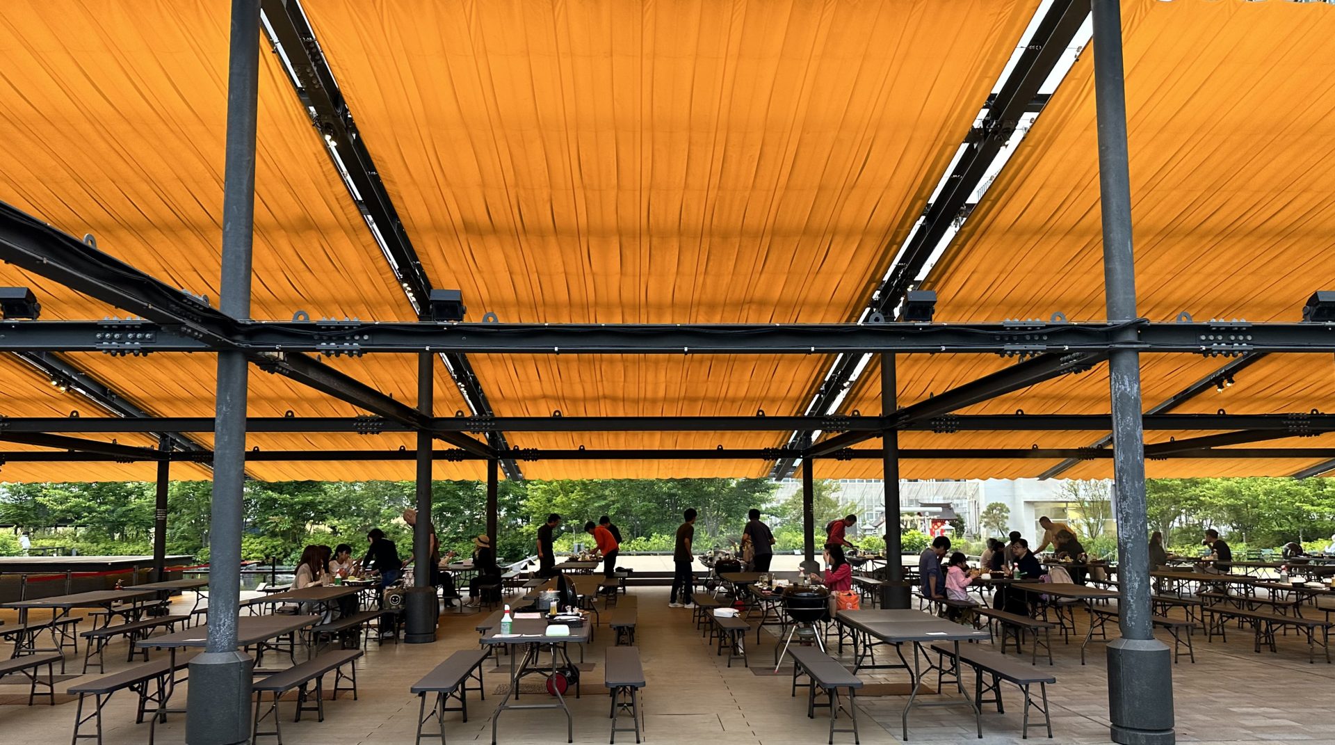 日本橋三越本店 屋上ビアガーデン】グリルテラス日本橋（2023/4/19〜9