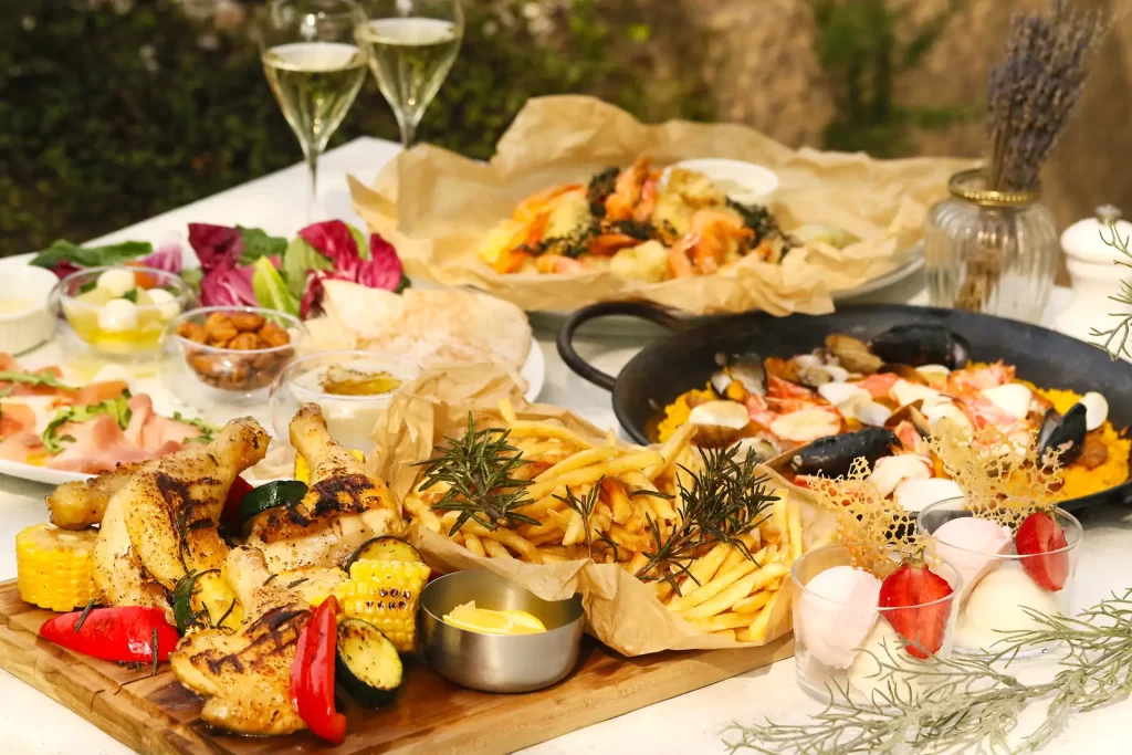 恵比寿のルーフトップレストラン「シロノニワ」のビアガーデン