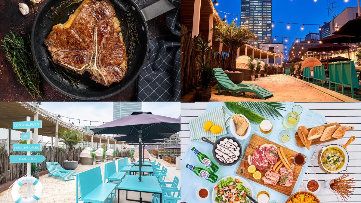 新宿ルミネエスト、ビーチ・ビアガーデン