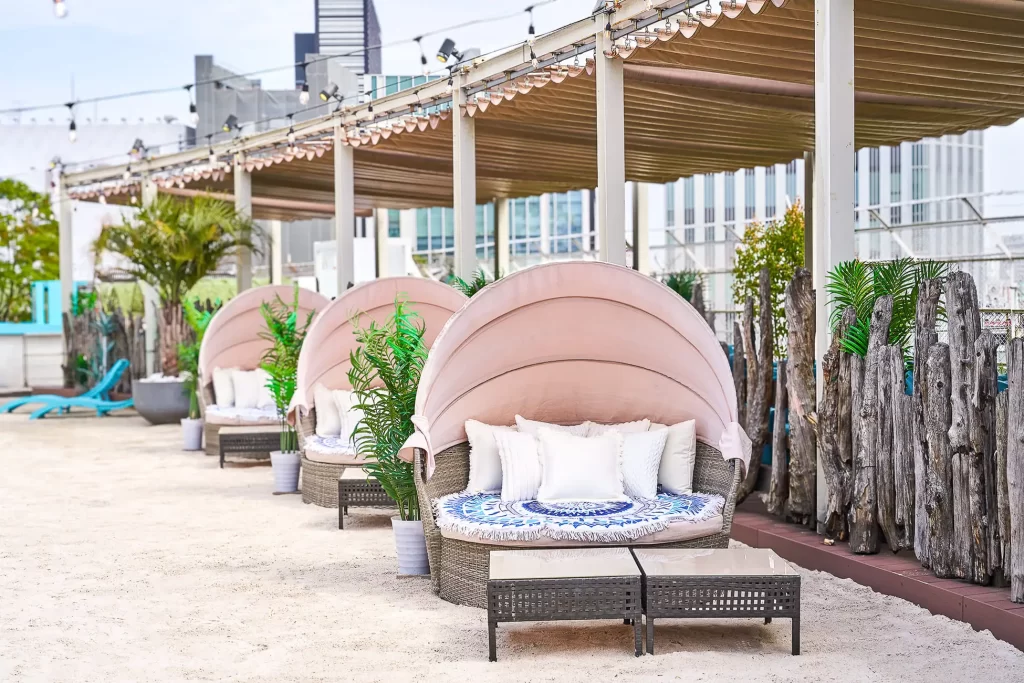 新宿ルミネエスト、ビーチ・ビアガーデン