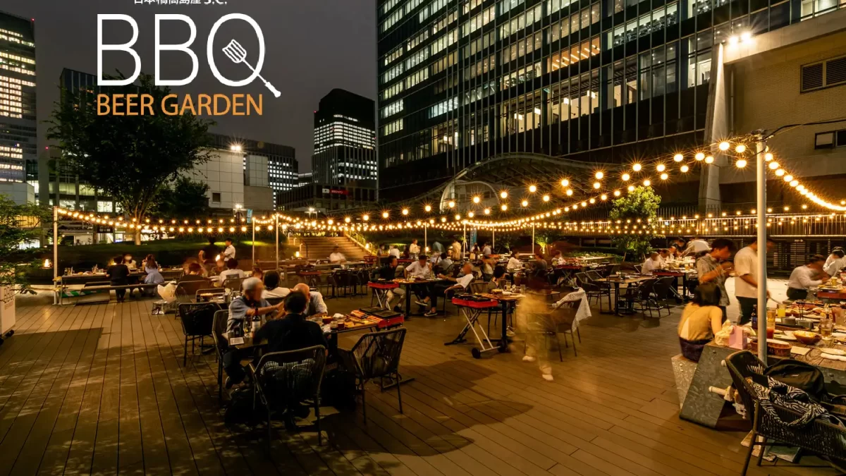 「日本橋高島屋S.C. BBQ BEER GARDEN」