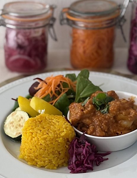 天使の台所かおる先生の発酵料理　初夏の発酵おもてなし～トマト麹のチキンカレー