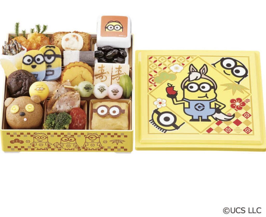 大丸松坂屋「ミニオンのおせち」