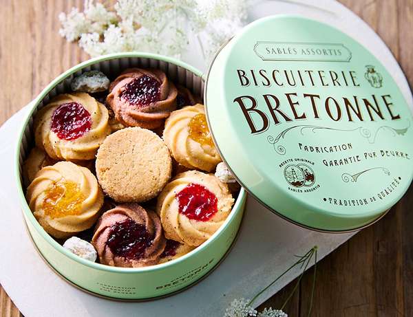 小田急百貨店　＜ビスキュイテリエ ブルトンヌ＞アニバーサリー限定 クッキー缶