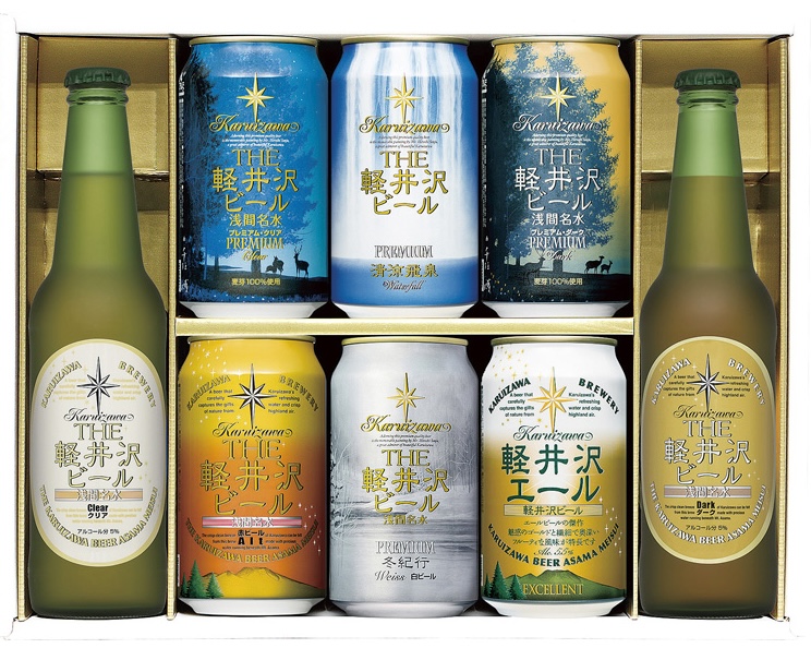 小田急百貨店「＜軽井沢ブルワリー＞THE軽井沢ビール缶・瓶セット」