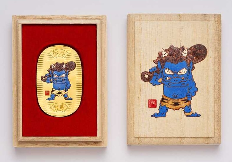 純金鬼小判をデパートのオンラインストアで購入