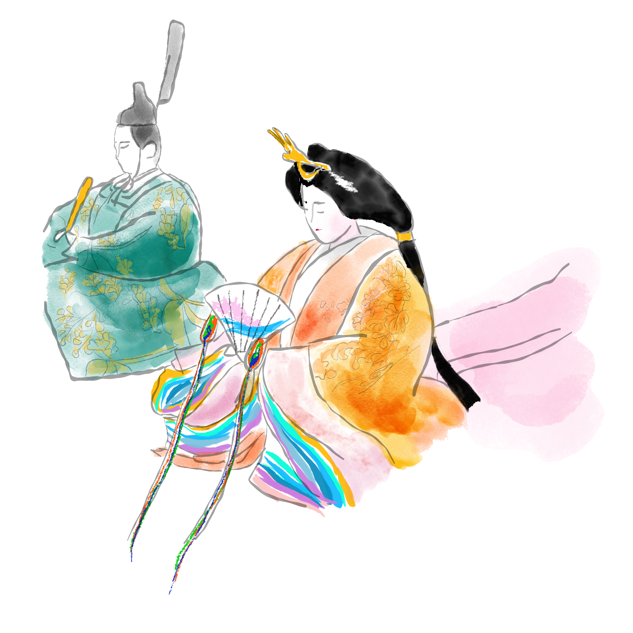 LLADRO（リヤドロ）の雛人形飾りをデパートのオンラインストアで購入