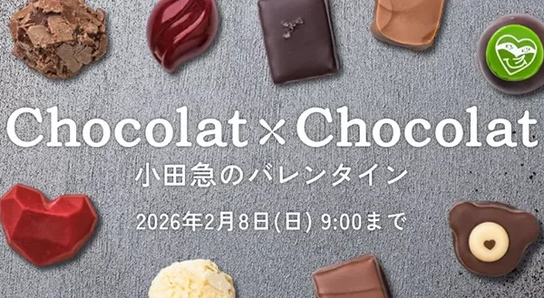 【小田急百貨店オンラインストアのバレンタイン】約100ブランド700種以上を展開！「ショコラ×ショコラ」開催中