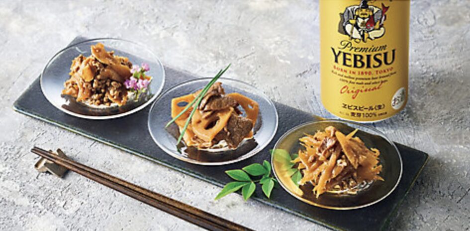 三越「〈サッポロ〉ヱビスビール×〈浅草今半〉牛肉佃煮詰合せ」