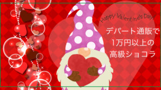 デパートで10,000円以上の高級バレンタインショコラを通販