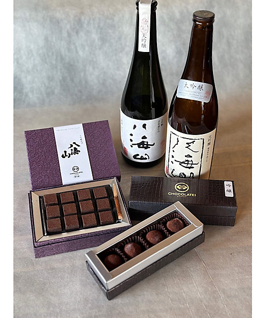 【NIIGATA 越品（ニイガタ エッピン）】越品】しょこら亭 八海山ショコラ2種セット