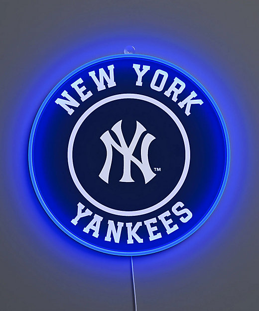 LEDネオンサイン NY Yankees Rounded Logo