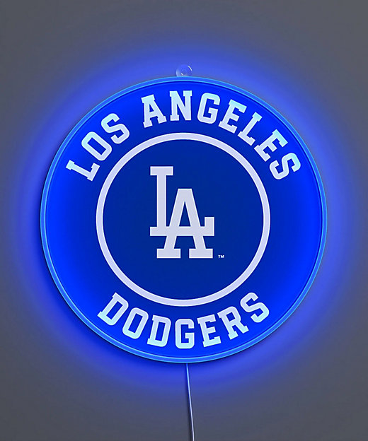 【受注商品】LEDネオンサイン Los Angeles Dodgers Rounded Logo