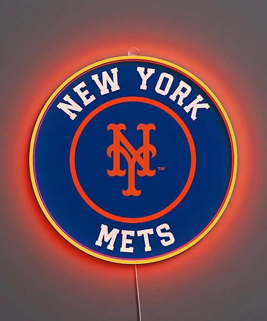 【受注商品】LEDネオンサイン New York Mets Rounded Logo