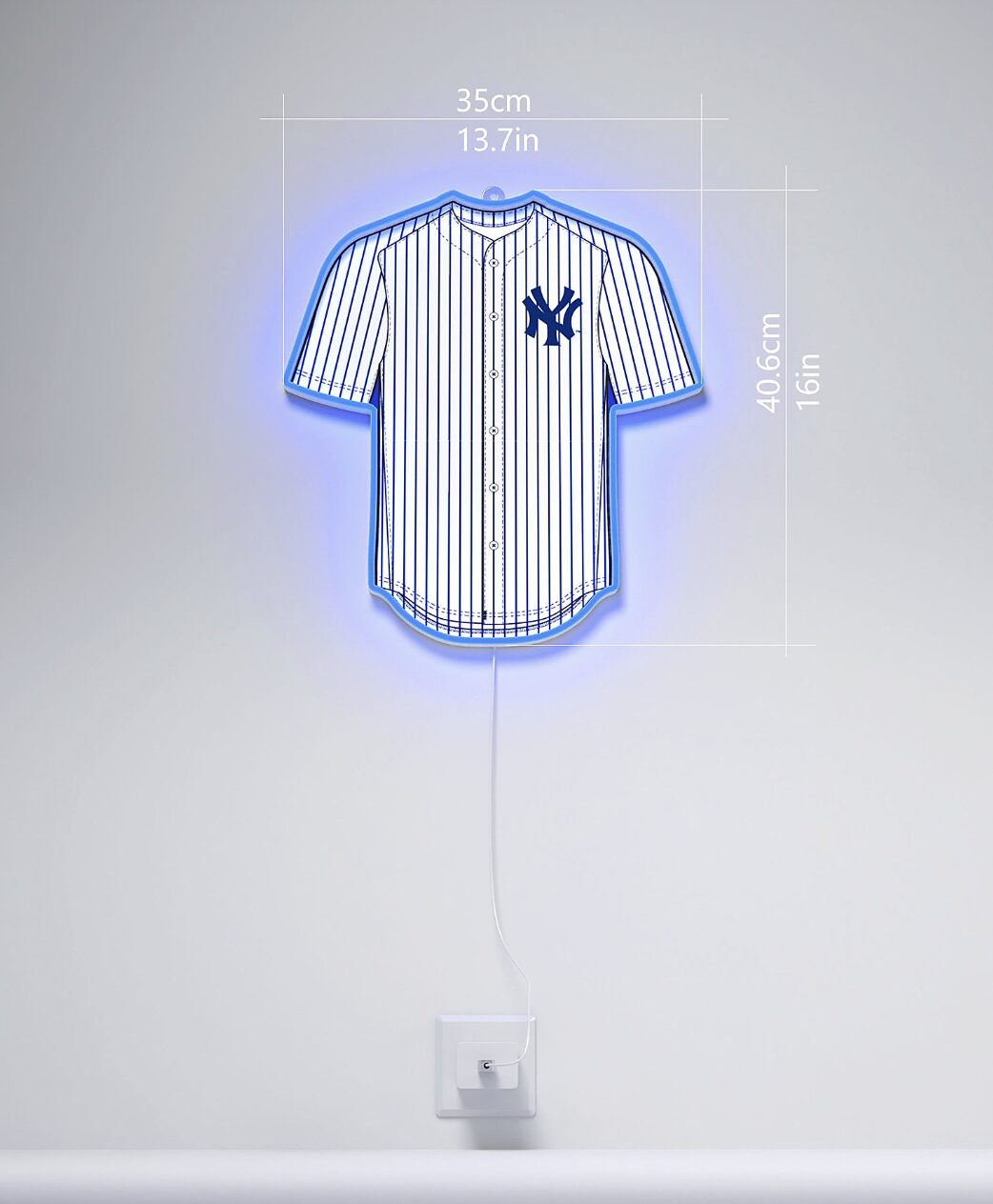 【受注商品】LEDネオンサイン NY Yankees Jersey