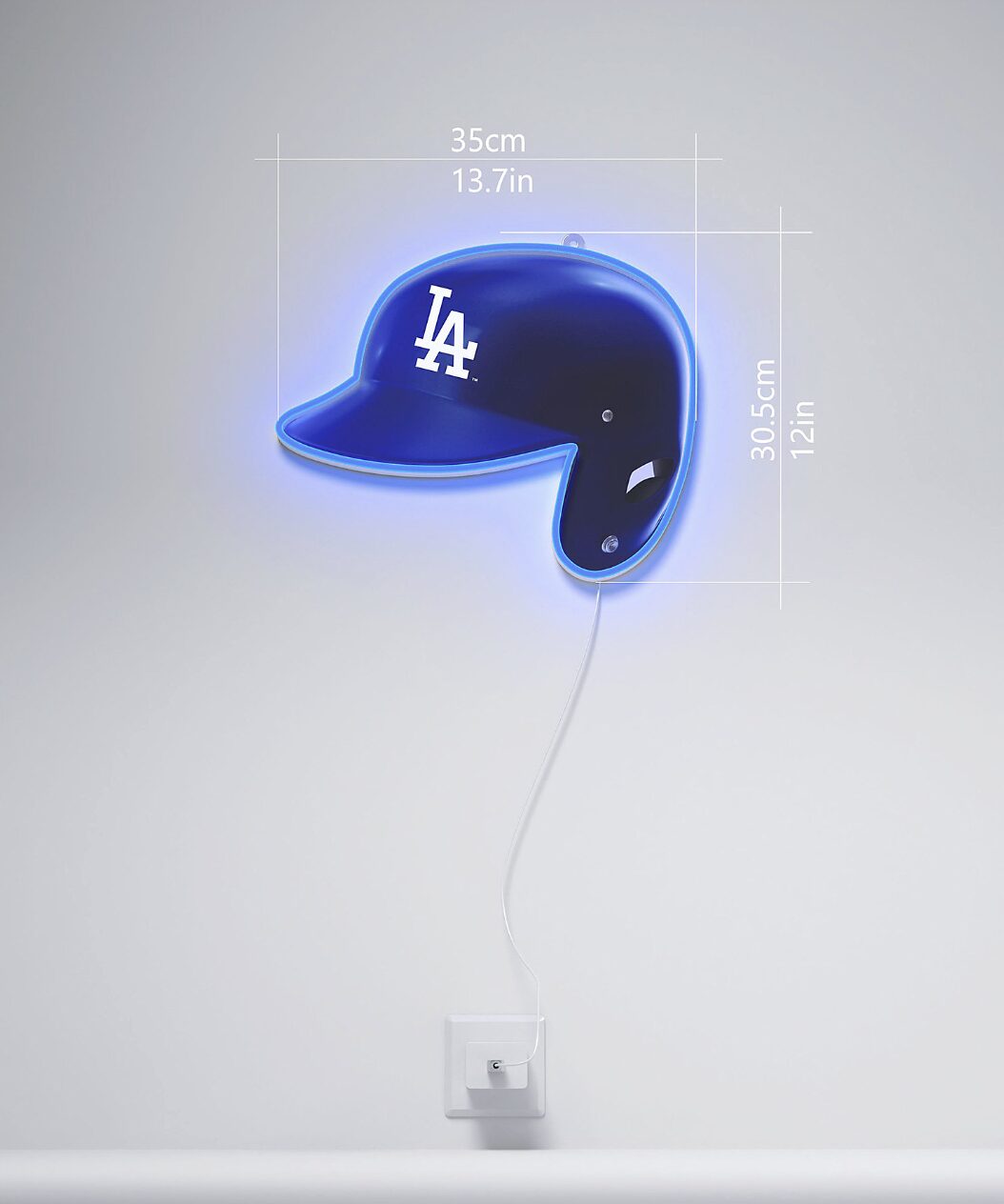 【受注商品】LEDネオンサイン Los Angeles Dodgers Helmet