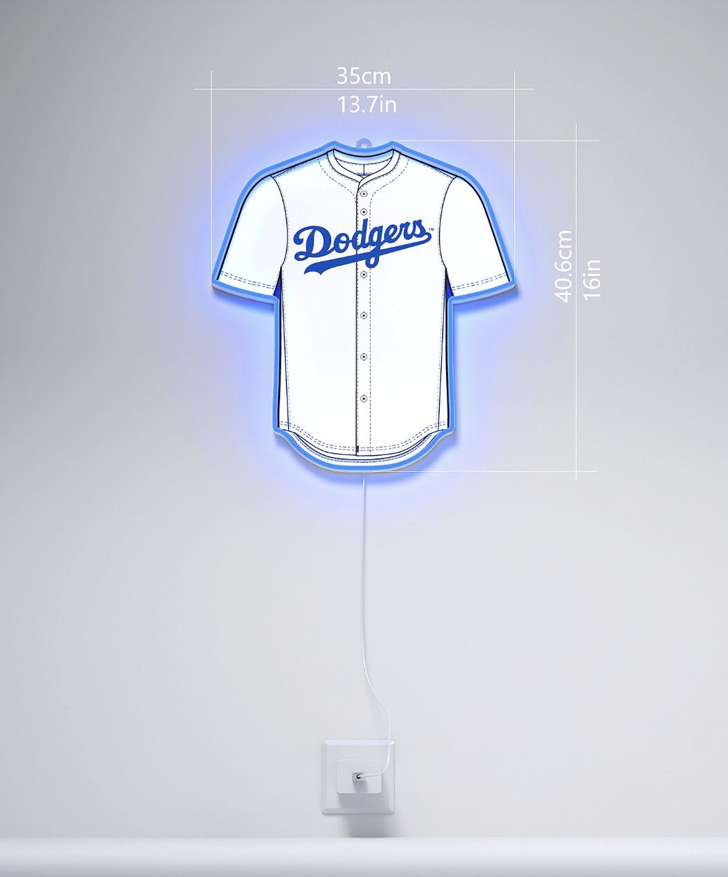 【受注商品】LEDネオンサイン Los Angeles Dodgers Jersey