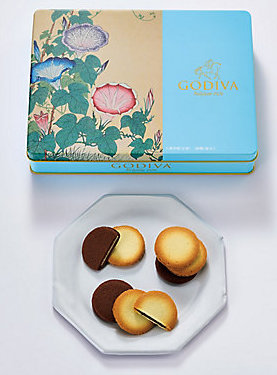 東京国立近代美術館 限定ギフト〈ゴディバ〉朝顔(あさがお) ラングドシャクッキーアソートメント